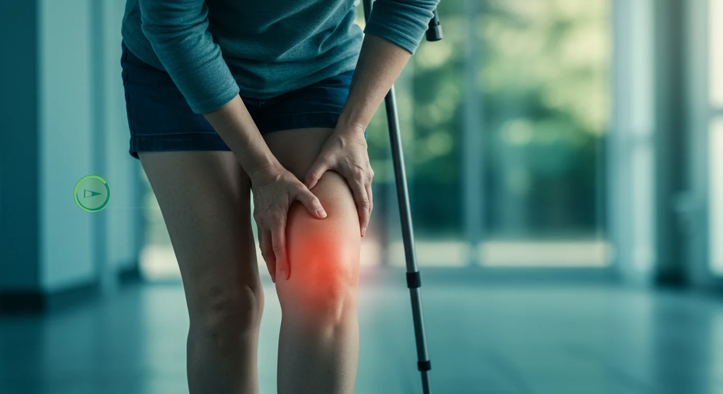 Dores intensas no joelho ou quadril que dificultam sua locomoção e atividades diárias;